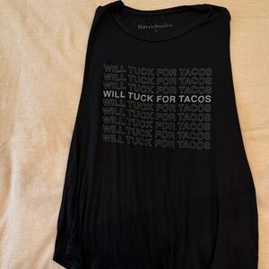 Barre Socks tacos Tank Top